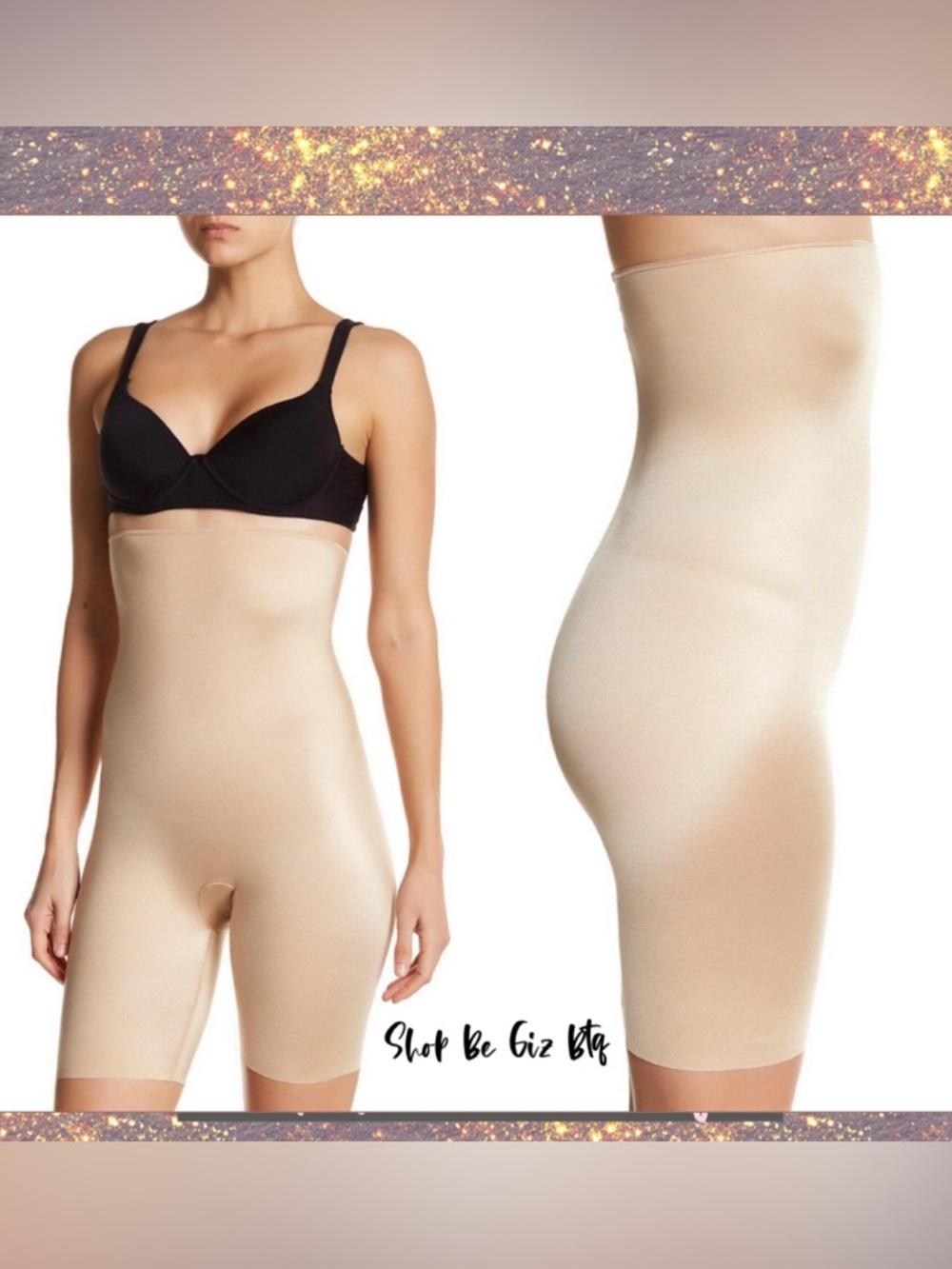 SHANX" SHANX HIGH Waist Mid-Thigh Shaper
Shorts Sandcastle X-Large NWT